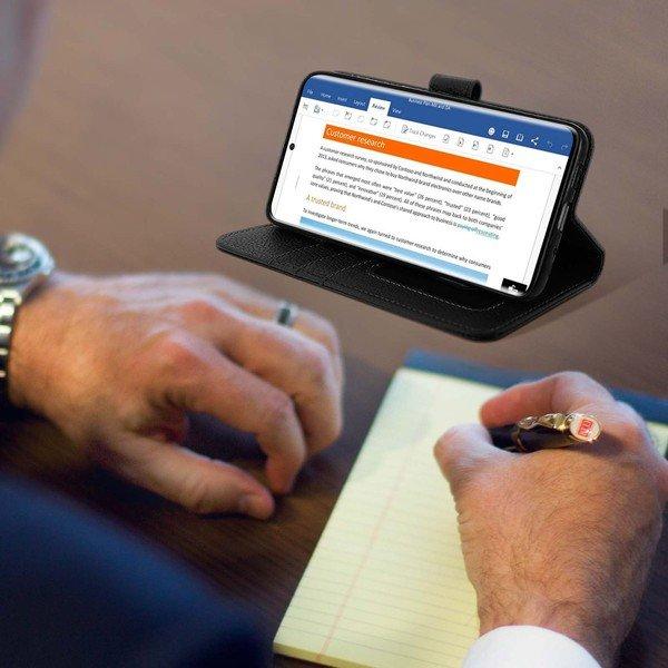 Avizar  Bookcover Samsung Galaxy S20 Schwarz 