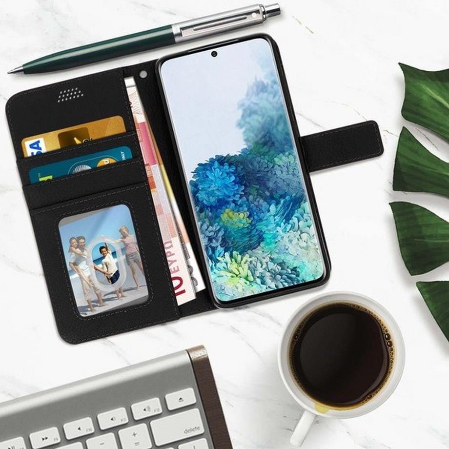 Avizar  Bookcover Samsung Galaxy S20 Schwarz 