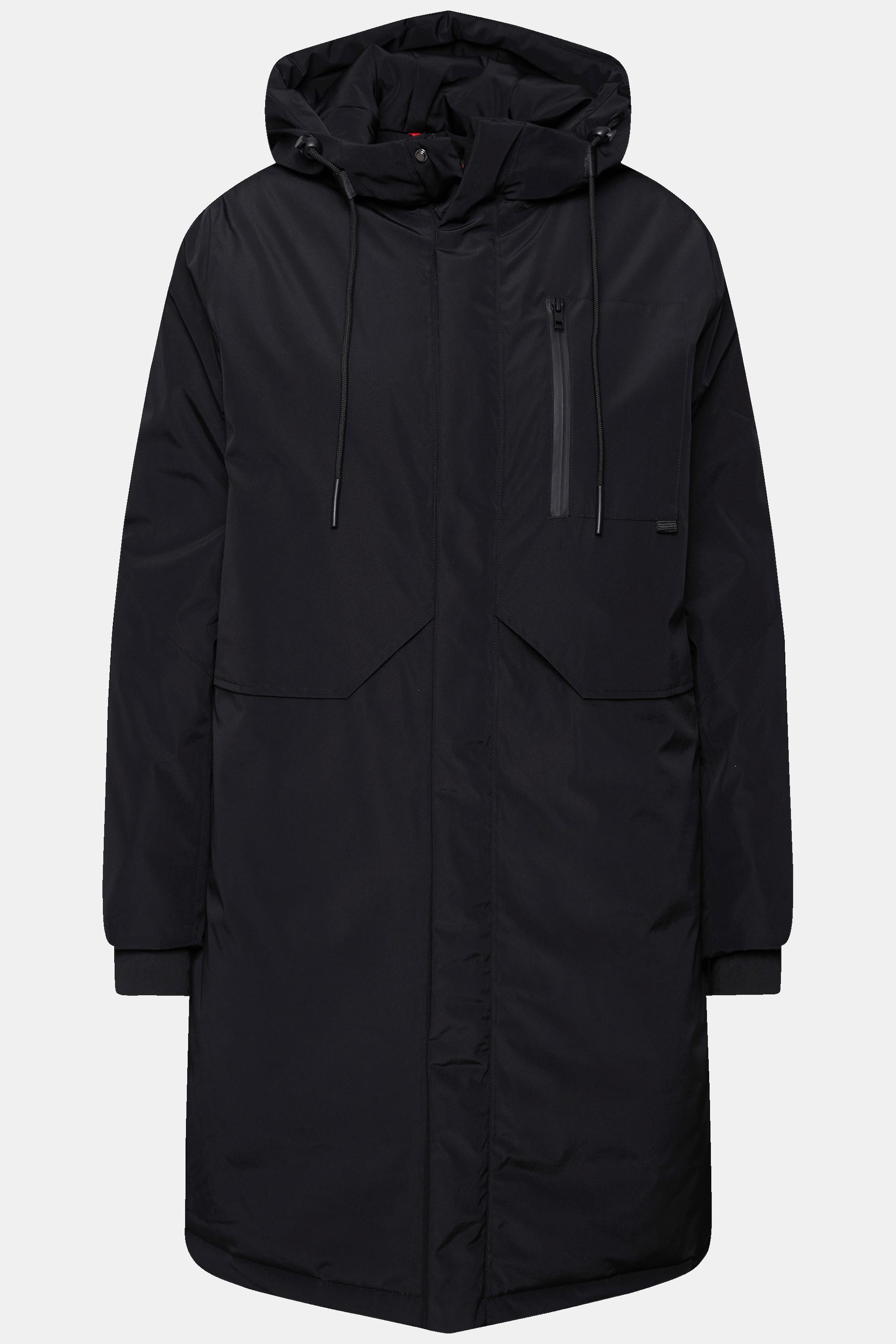 Ulla Popken  Manteau technique imperméable HYPRAR, poche zippée, matière recyclée 