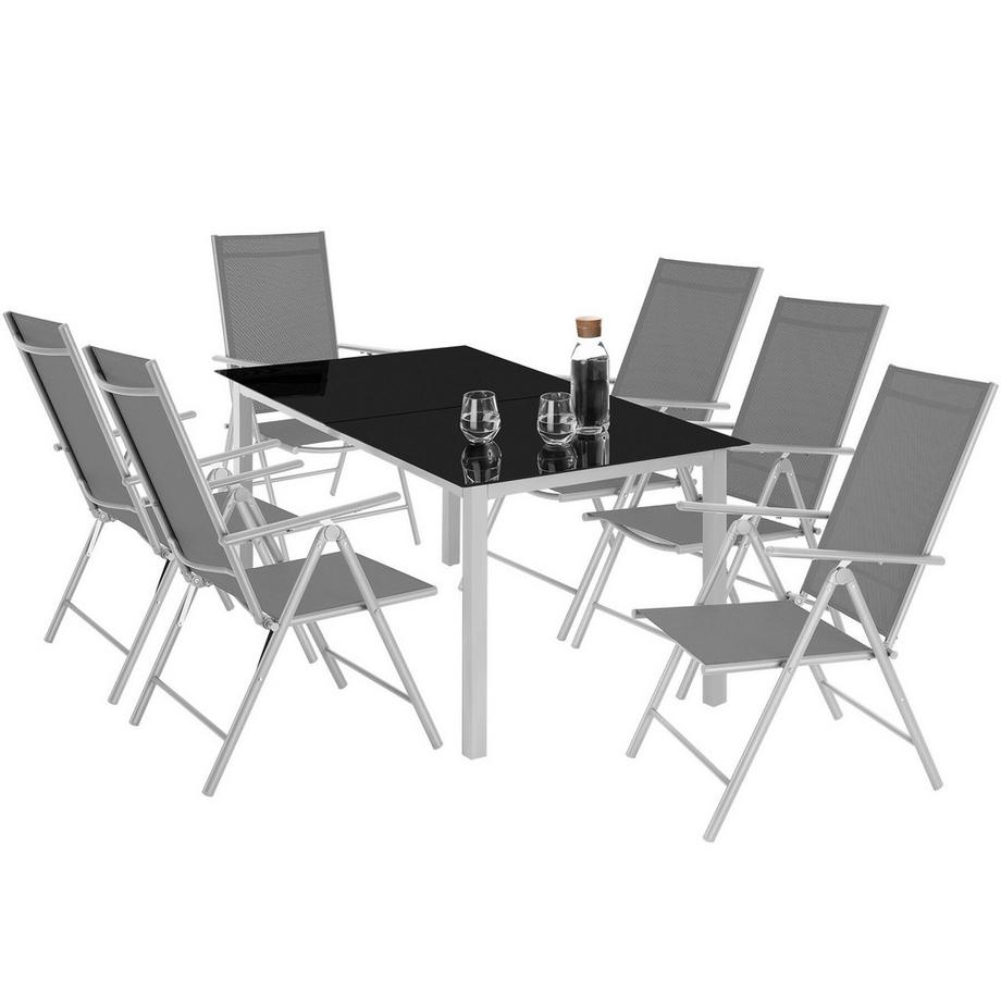 Tectake Chaise de jardin Marcellino pliables  
