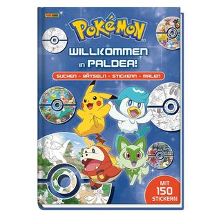 Pokémon: Willkommen in Paldea!: Suchen - Rätseln - Stickern - Malen Pokémon Gebundene Ausgabe 