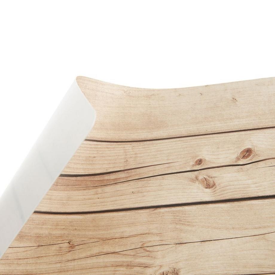 Northix  Kunststoffuntersetzer mit Holzdekor – stilvoller Schutz für Ihren Tisch 