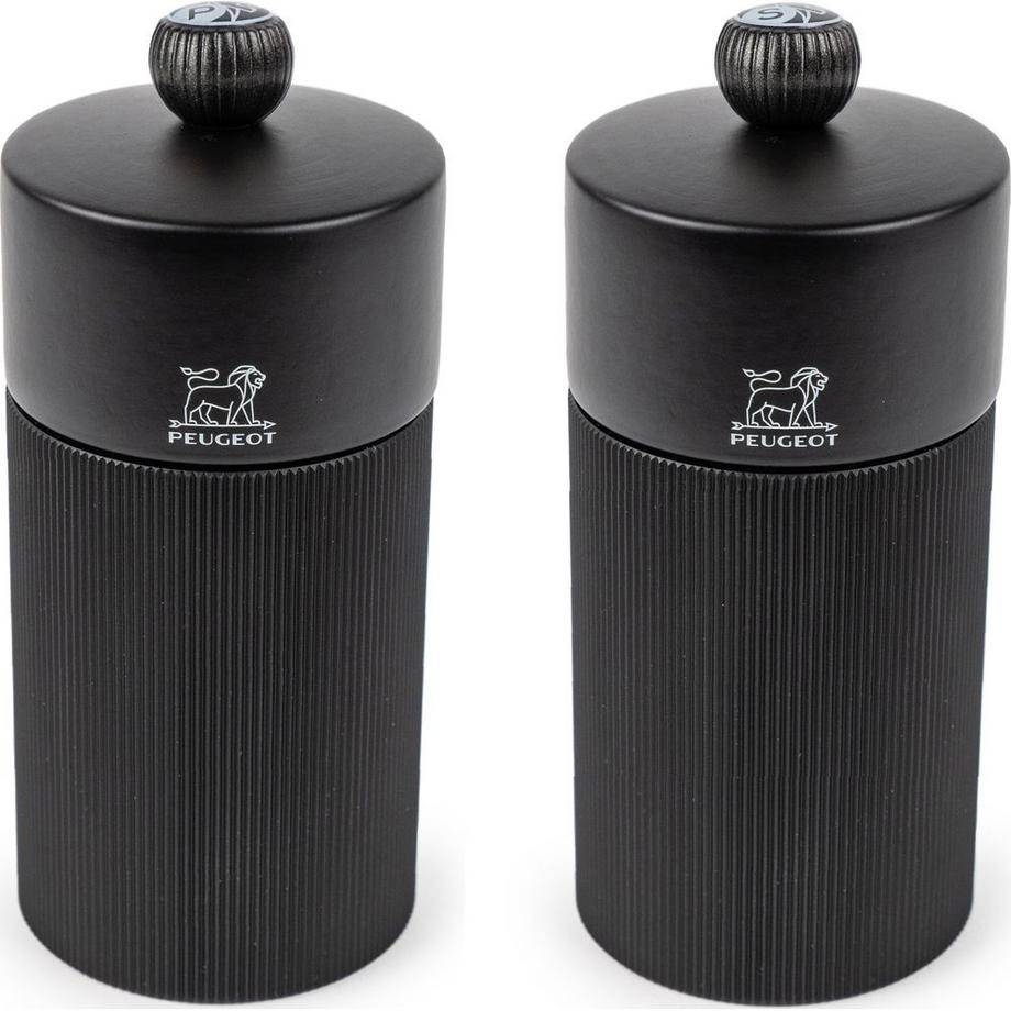 PEUGEOT  Peugeot Set Salz- & Pfeffermühle Schwarz Matt 12cm 