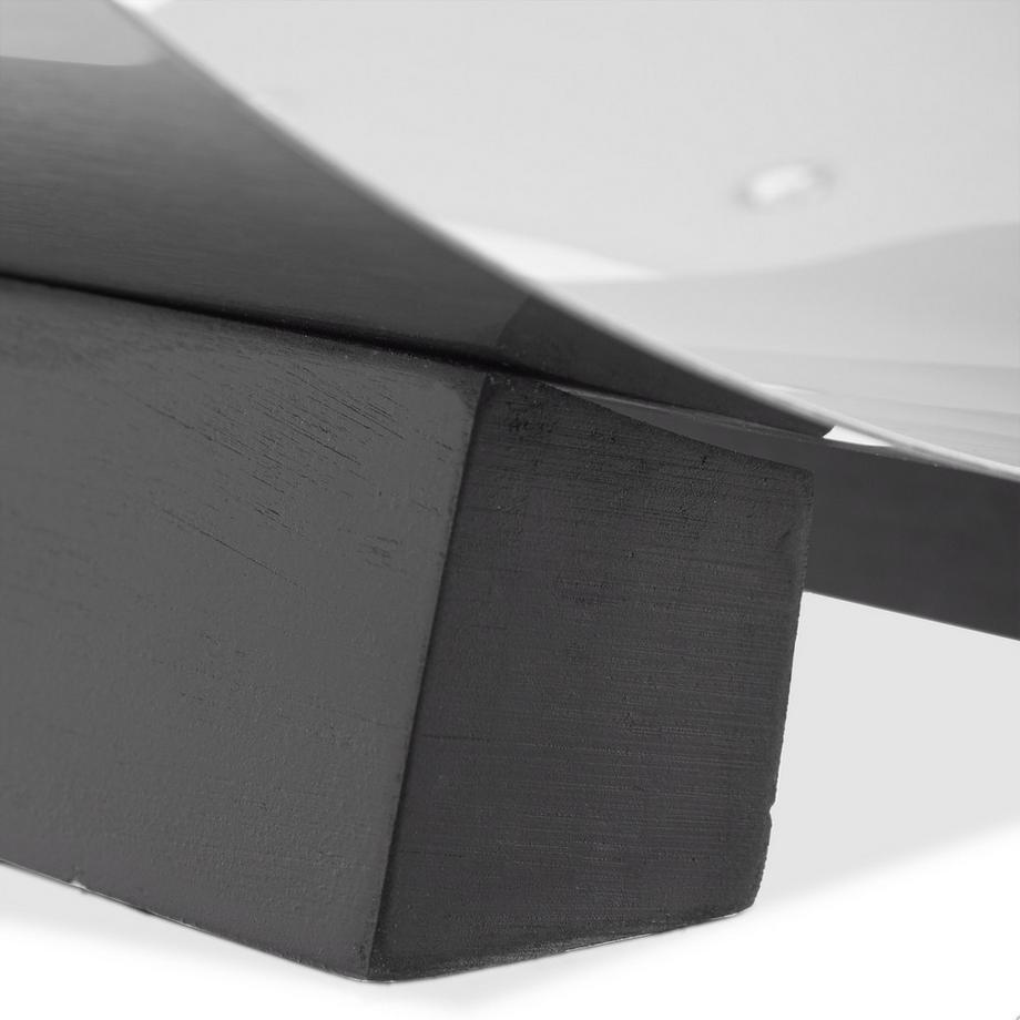 B2X Brennholzkorb aus Edelstahl  