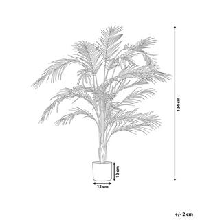 Beliani Pianta artificiale en Materiale sintetico ARECA PALM  