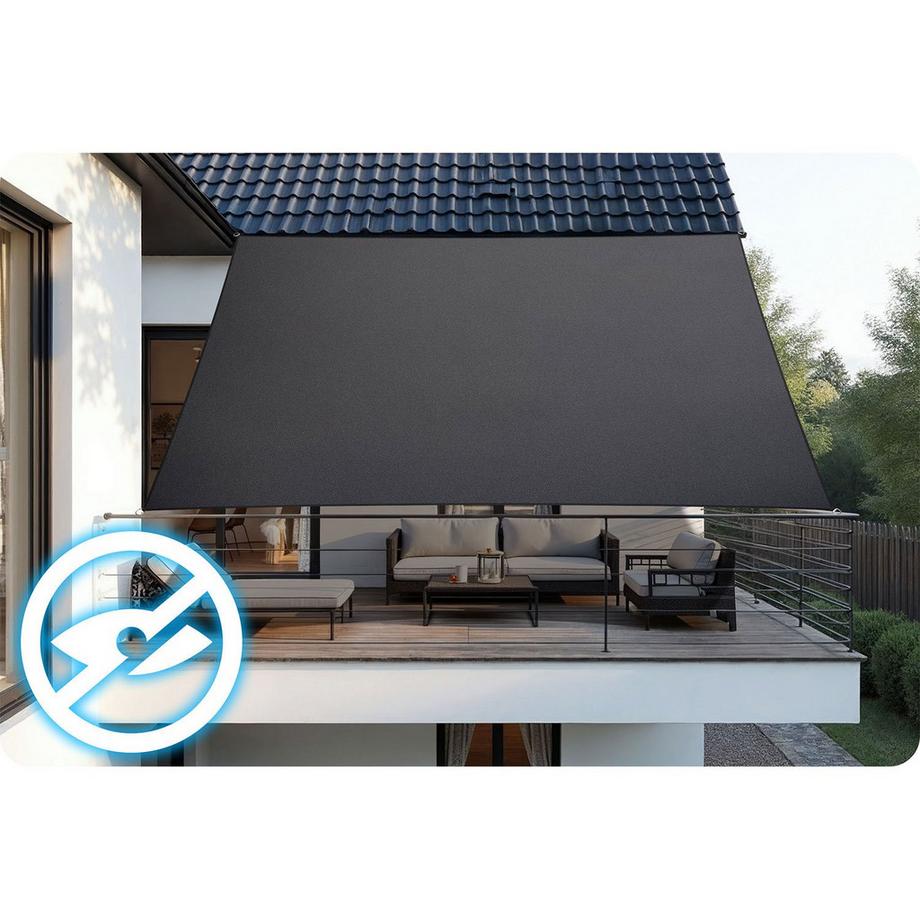 B2X Rechteckiges Sonnensegel 3x4m Plonos PL-885  