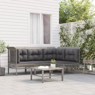 VidaXL Garten lounge set poly-rattan  