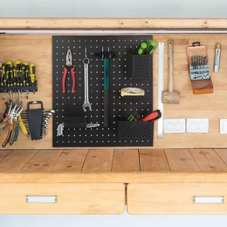 Northix Werkzeughalterwand mit Zubehör  