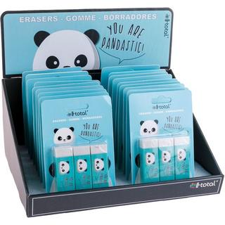 Roost ROOST Radiergummi Panda 3 pcs. 2.2x1.2x6.2cm  