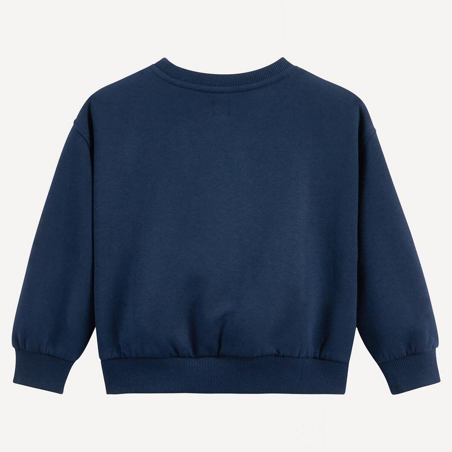 La Redoute Collections  Sweatshirt mit Rundhalsausschnitt aus Molton 