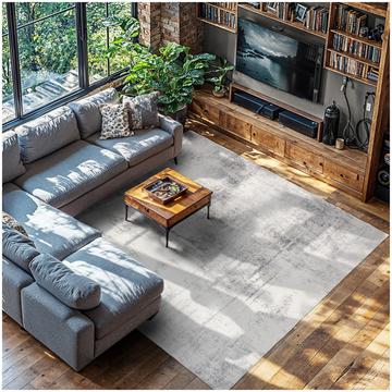 Vintage Designer Teppich Nadira verschiedene Größen abstraktes, verwaschenes Muster