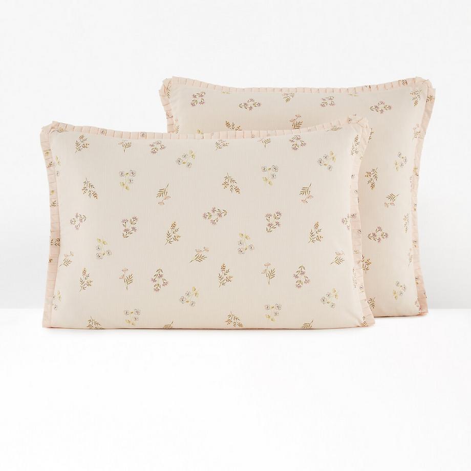 La Redoute Intérieurs Taie d'oreiller Camomille 50% coton recyclé  