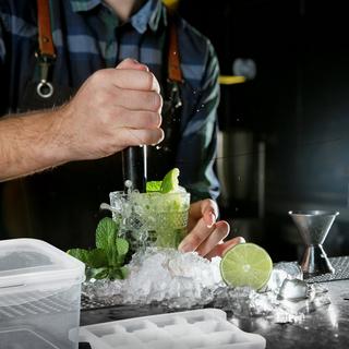 Northix Eiswürfelformen-Set mit Box und Deckel  