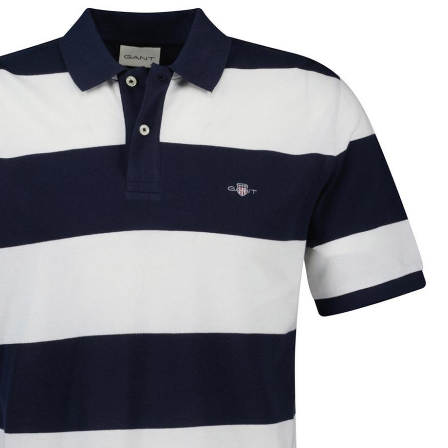 GANT Polo Block Stripe Vestibilità Comoda  