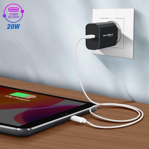 Akashi  Chargeur Secteur USB Type-C Akashi 