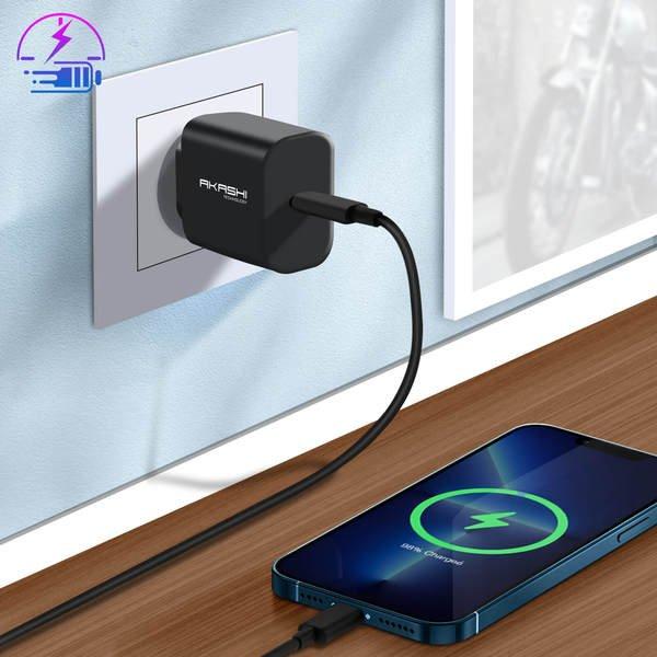 Akashi  Caricabatterie da Muro USB-C Akashi 