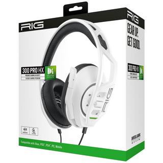 nacon  RIG 300 PRO HX Kopfhörer Kabelgebunden Kopfband Gaming Weiß 