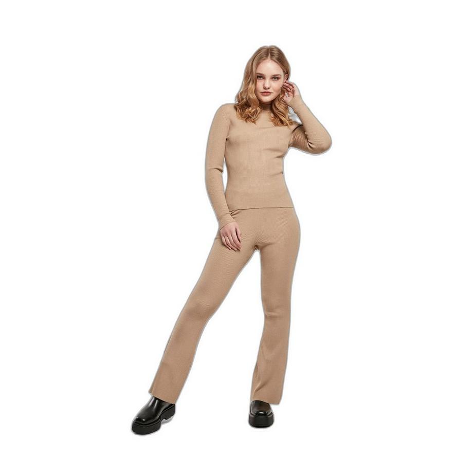 URBAN CLASSICS Rippstrick Rollkragenpullover  