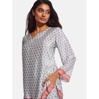 Selmark  Pyjama Hausanzug Pantacourt Tunika Homewear P81 