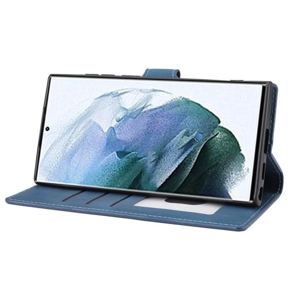 Cover-Discount  Galaxy S23 Ultra - Leder Etui Hülle 