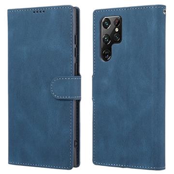 Galaxy S23 Ultra - Leder Etui Hülle