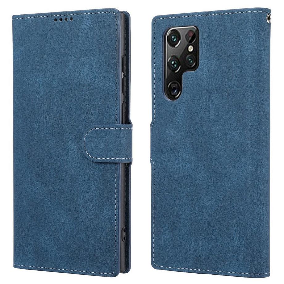 Cover-Discount  Galaxy S23 Ultra - Leder Etui Hülle 