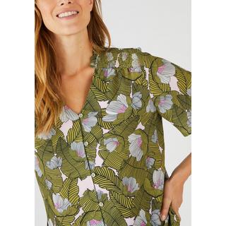 Damart  Bluse aus strukturiertem Crêpe-Stretch. 