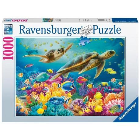 Ravensburger  Puzzle Ravensburger Blaue Unterwasserwelt 1000 Teile 