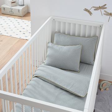Baby-Bettdeckenbezug Tiny Vichy aus Baumwolle