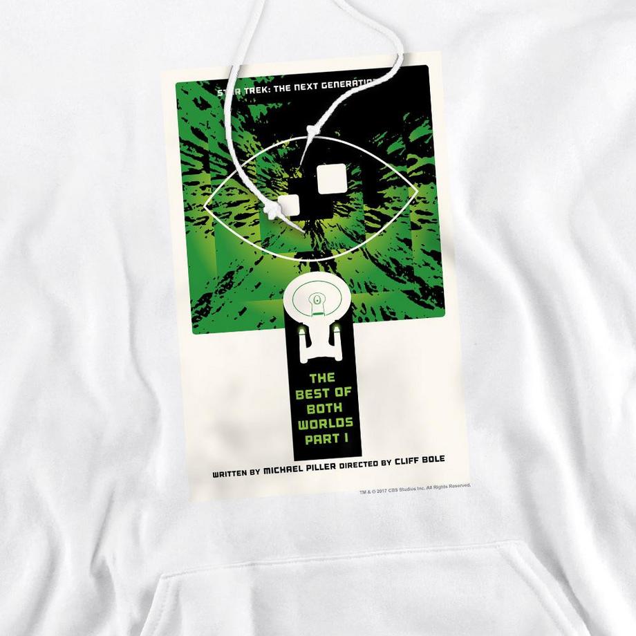 Star Trek The Next Generation Season 3 Episode 26 Felpa con cappuccio  