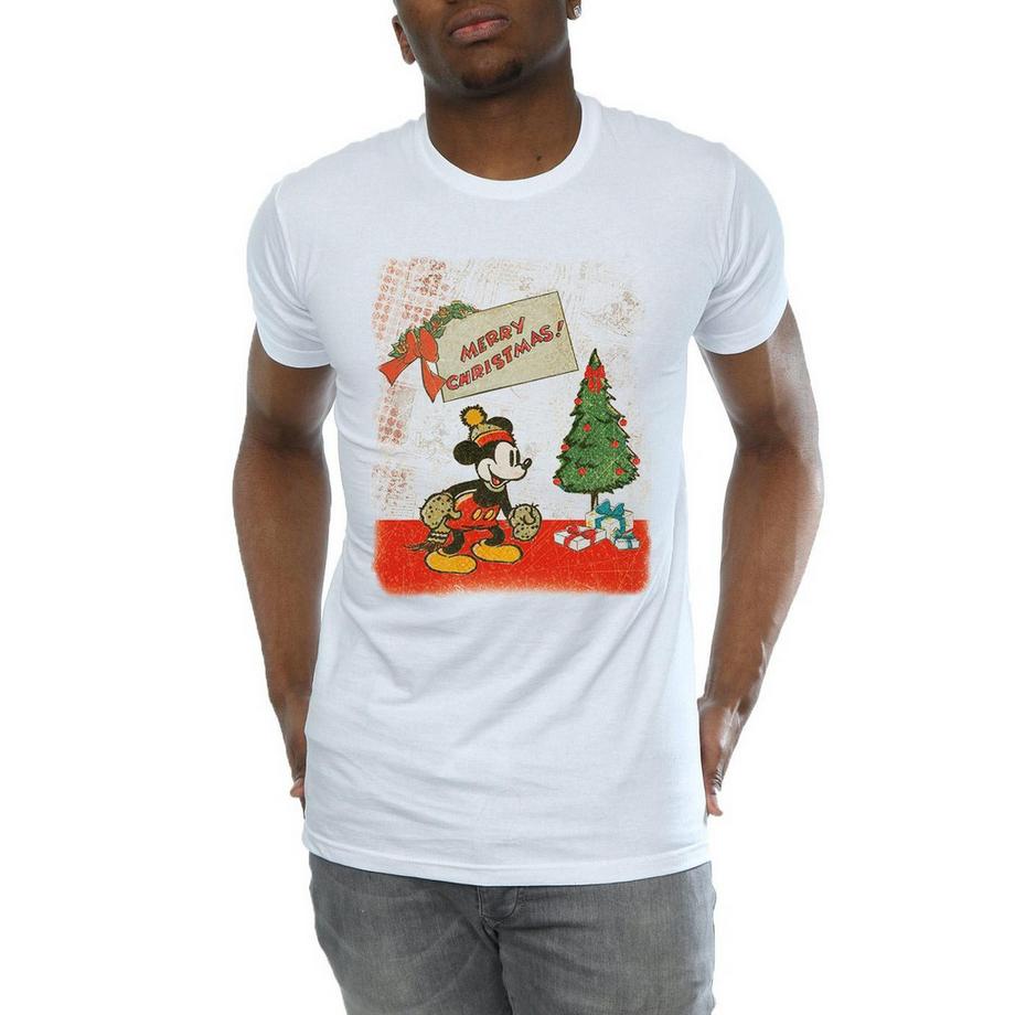 Disney Mickey Mouse Merry Christmas T-Shirt  