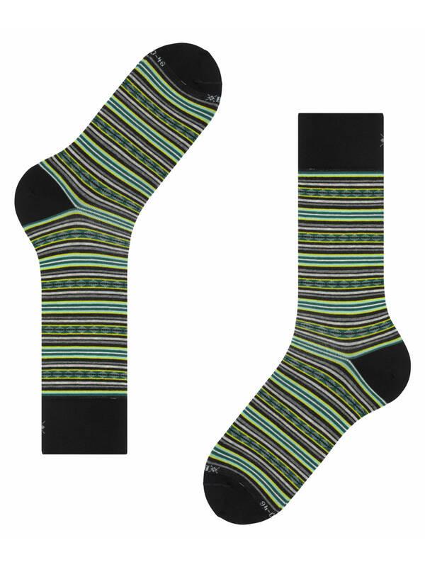 Burlington  Chaussettes Square Stripe 