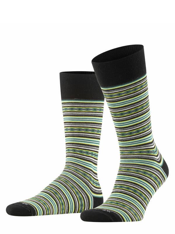 Burlington  Chaussettes Square Stripe 