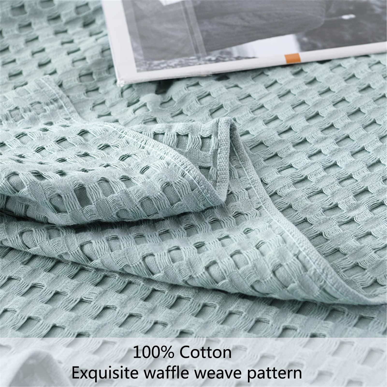 Alopini Coperta in Cotone Piqué a Nido d'Ape  