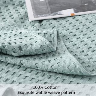 Alopini Coperta in Cotone Piqué a Nido d'Ape  