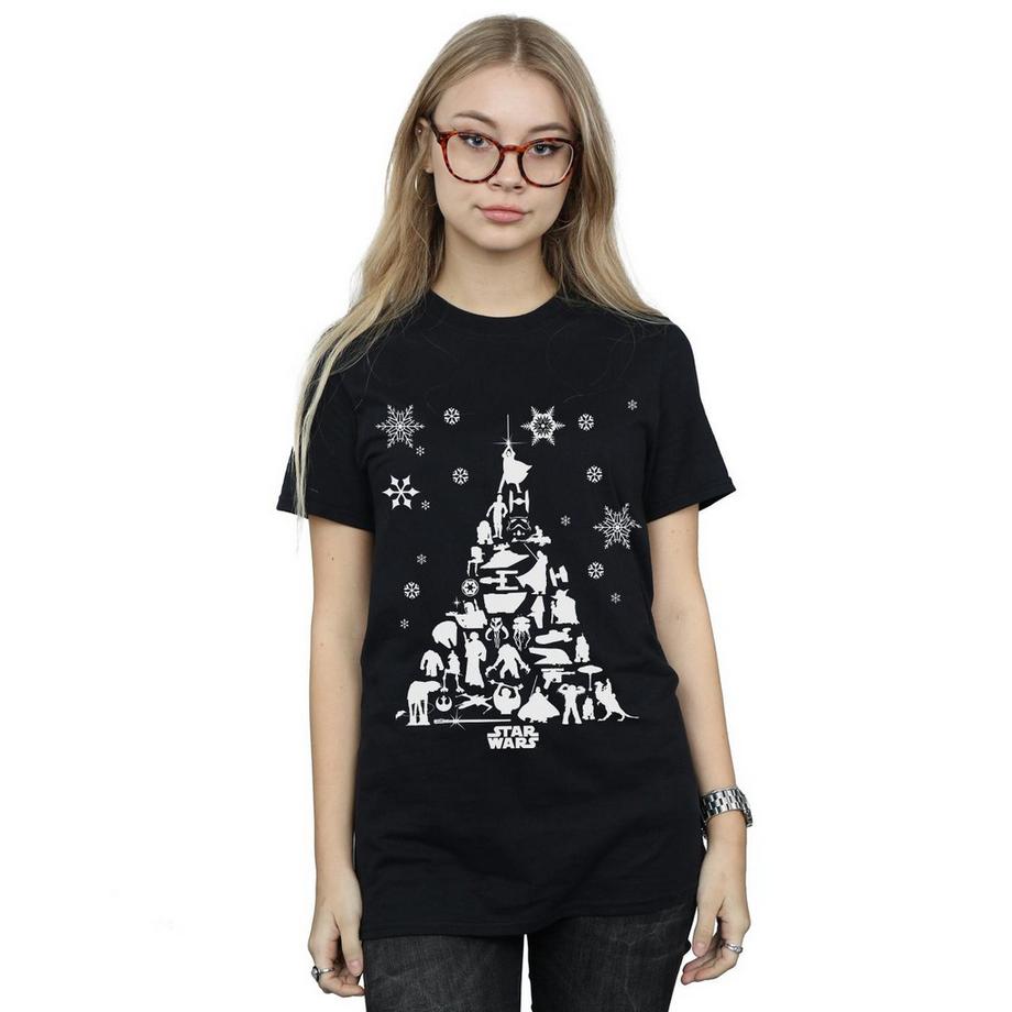 STAR WARS Star Wars T-Shirt Arbre de Noël  