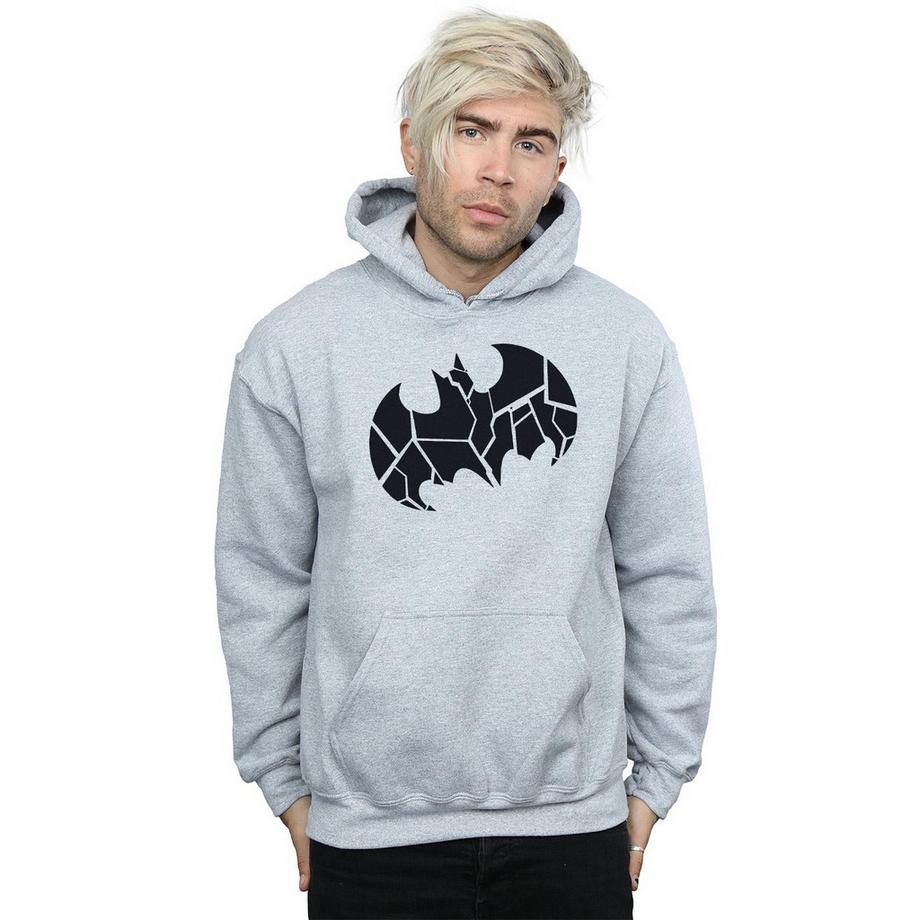 DC COMICS Batman Broken Logo Sweat à capuche  