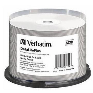 Verbatim DataLifePlus 8,5 GB DVD+R DL 50 pz