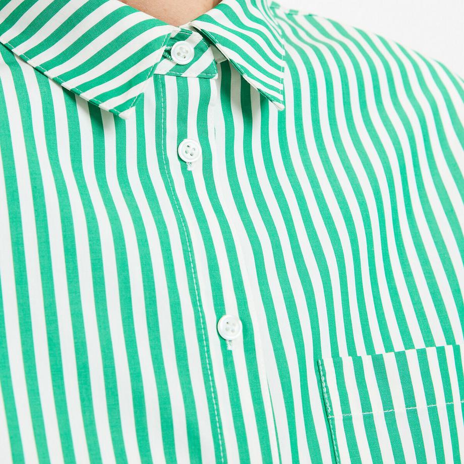 La Redoute Collections  Gerade geschnittenes Kleid in Hemdblusenform 