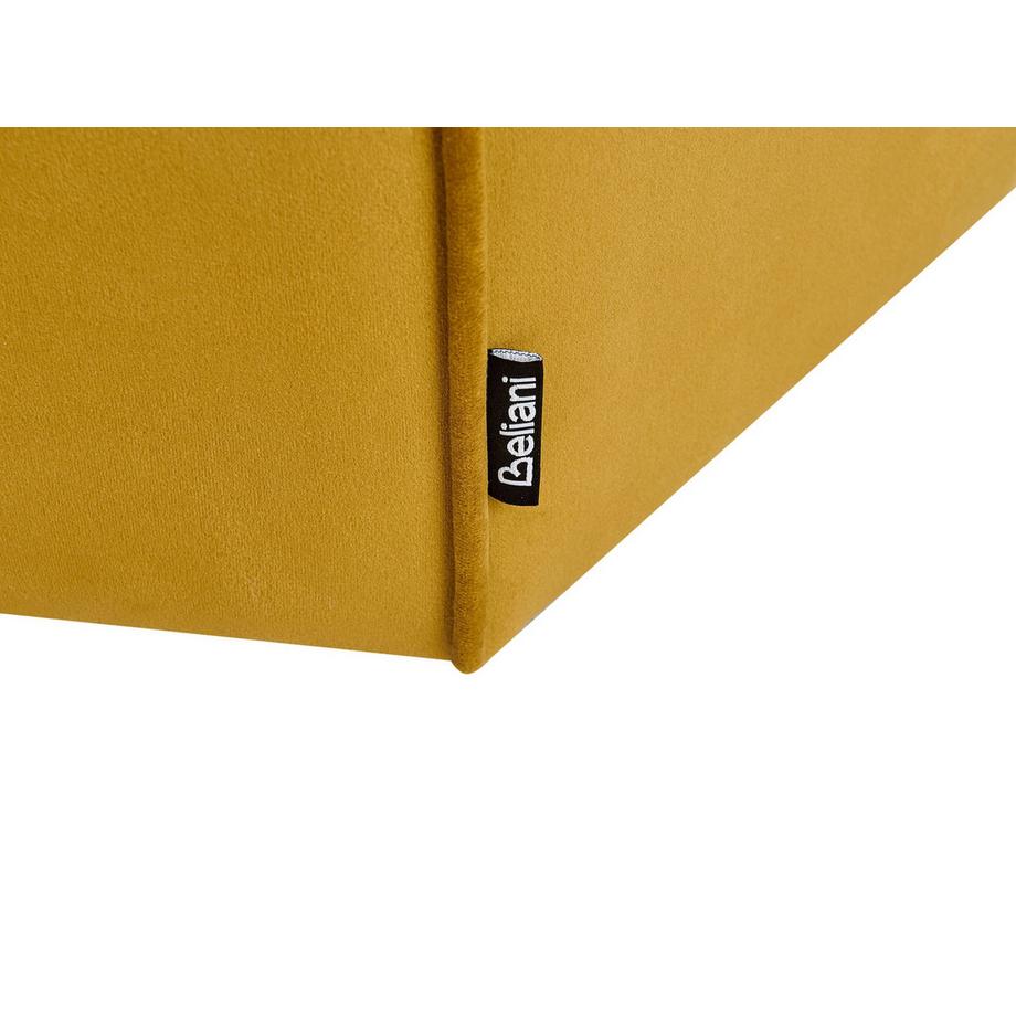 Beliani Pouf aus Samtstoff Retro WISHEK  