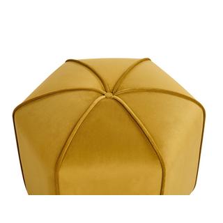 Beliani Pouf aus Samtstoff Modern WISHEK  