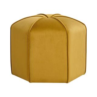 Beliani Pouf aus Samtstoff Modern WISHEK  