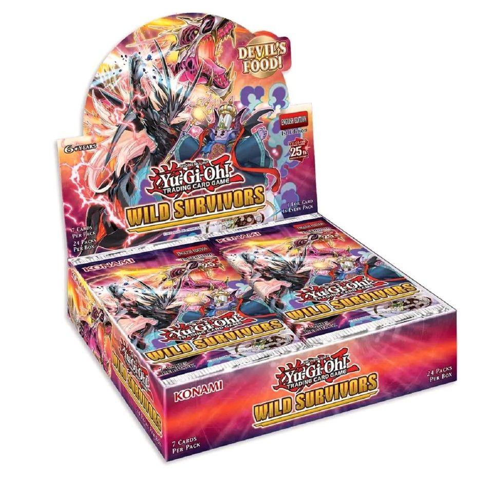 Yu-Gi-Oh!  Konami Wild Survivors Yu-Gi-Oh! Espansione del gioco di carte Multi genere 