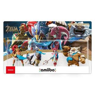 Nintendo  Amiibo Figur: Zelda BotW - Recken Set Urbosa - Revali - Mipha - Daruk (2018) 