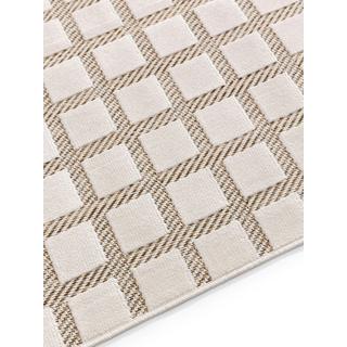 Benuta Tapis d'extérieur & intérieur Kaleo Crème/Beige  