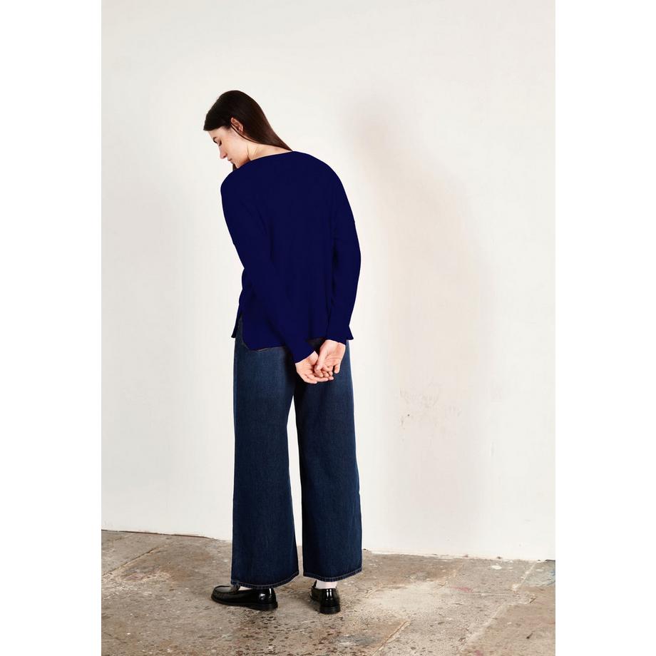 Studio Cashmere8 HANA 1 Pull col V en cachemire  