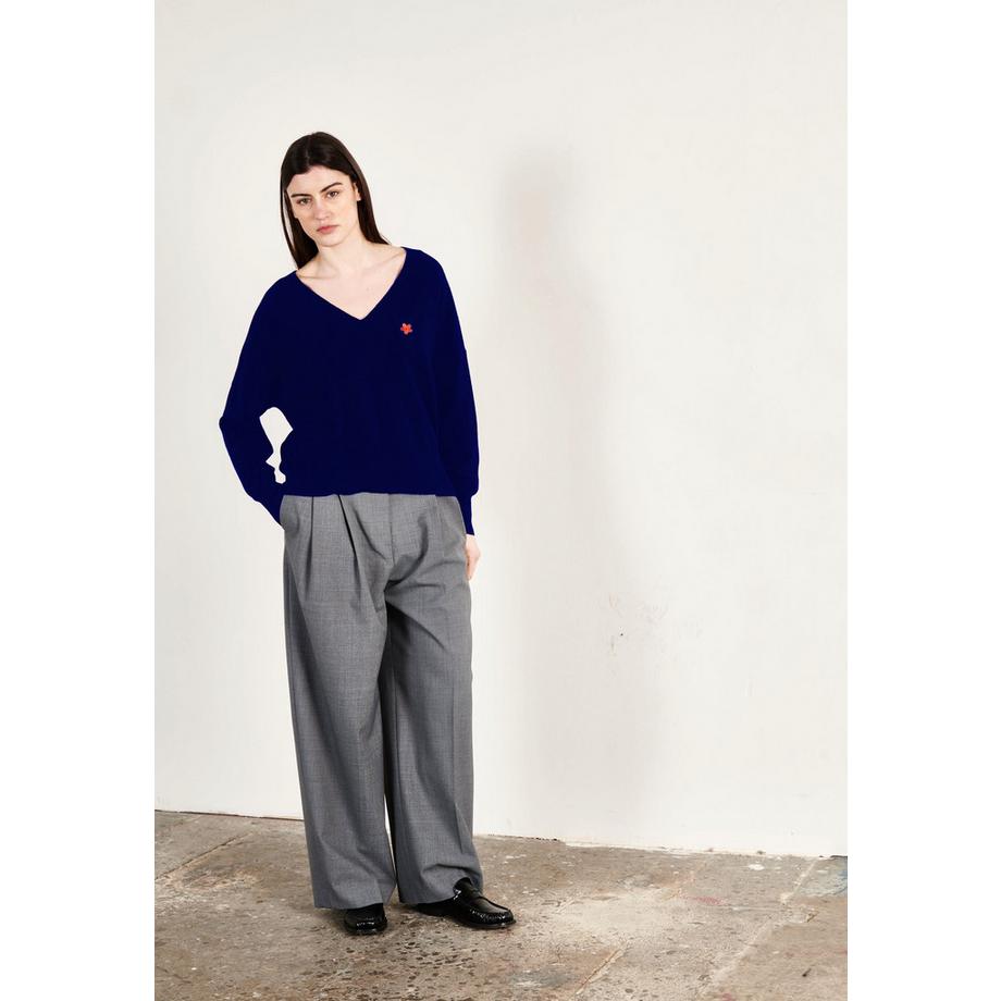 Studio Cashmere8 HANA 1 Pull col V en cachemire  