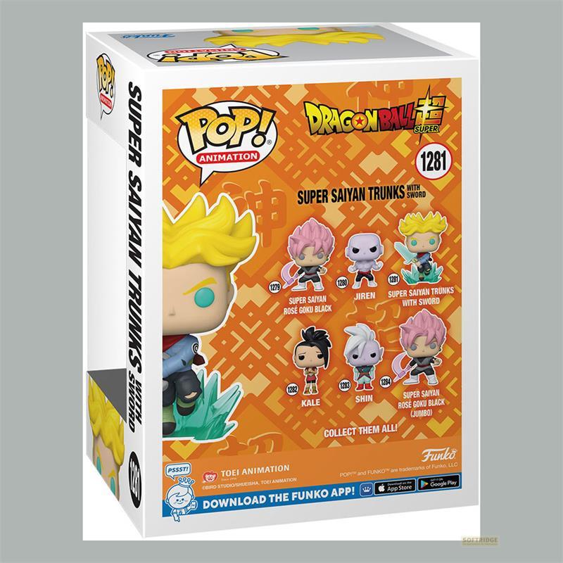 Funko  Pop! Animation Dragonball - Super Saiyan Trunks mit Sword (Nr.1281) 