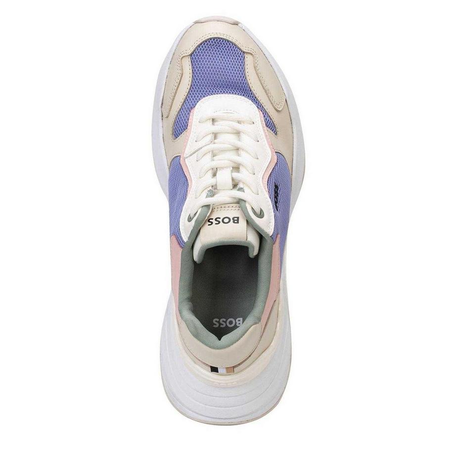BOSS Noa Scarpe Sportive in Pelle  