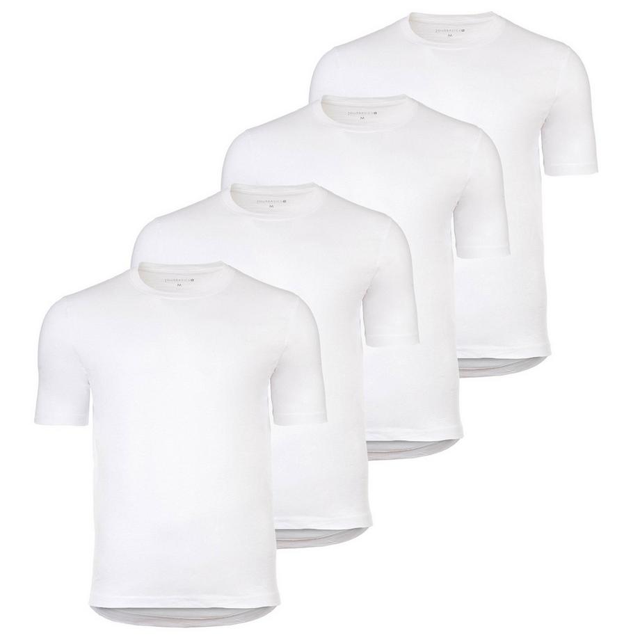 T-shirt  Pack de 4 Confortable à porter-Men's T-Shirt IAN